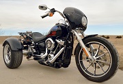 Harley-Davidson Trike using Frankenstein Trike Kit photos and testimonial